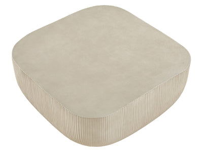 Sonara 36" Wide Fiber-Reinforced Concrete Coffee Table