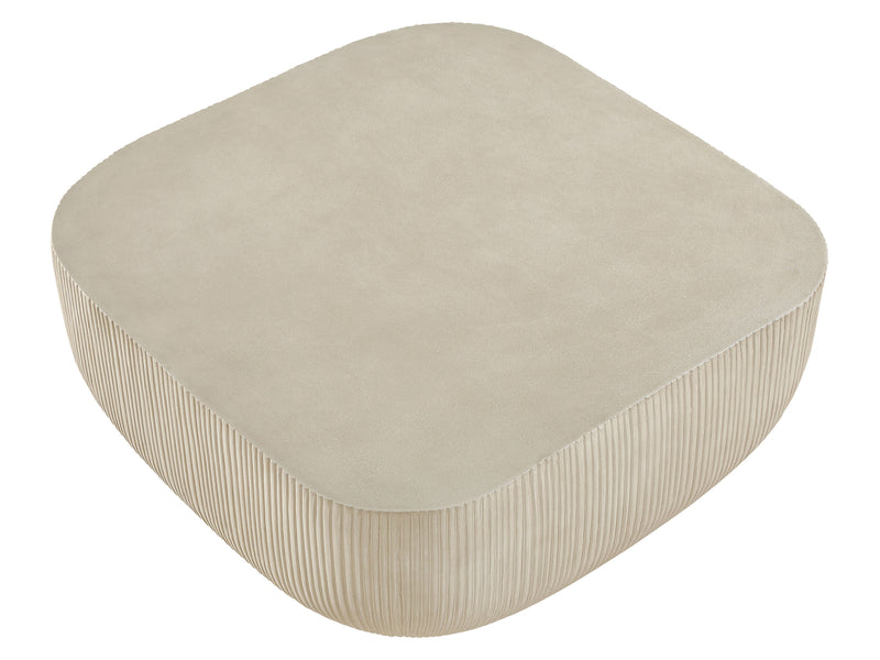 Sonara 36" Wide Fiber-Reinforced Concrete Coffee Table
