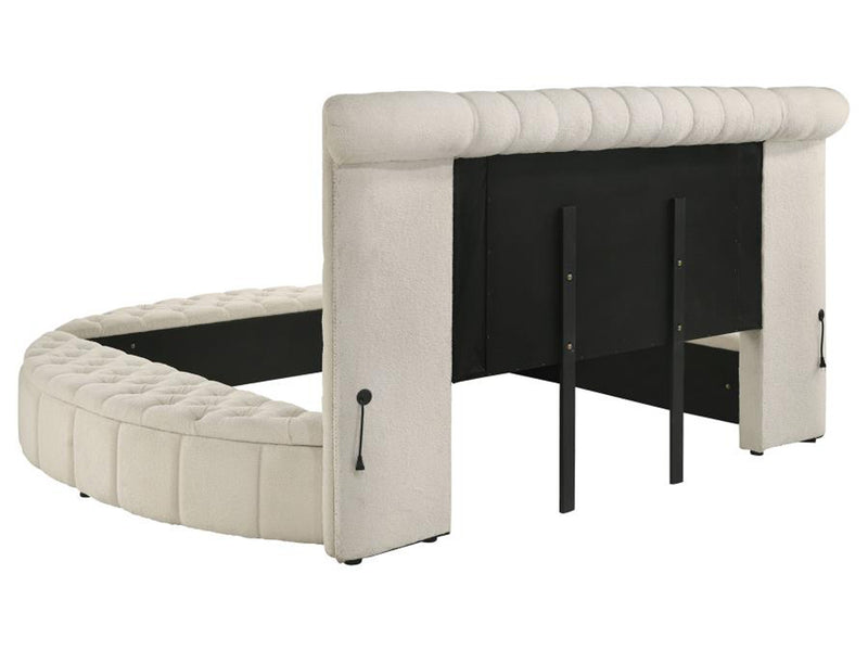 Sonya Round Storage Bed
