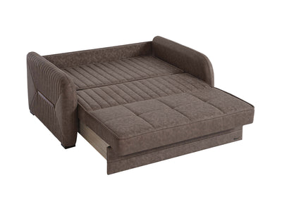 Speedy Microsuede Convertible Living Room Set