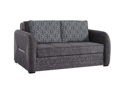 Speedy Microsuede Convertible Living Room Set