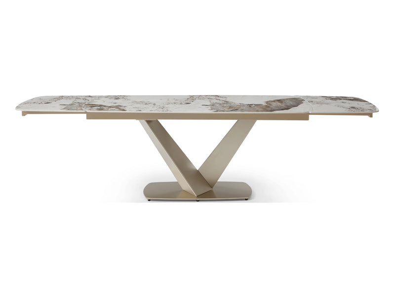 Stares 93 110" / 71" Wide Extendable Dining Table