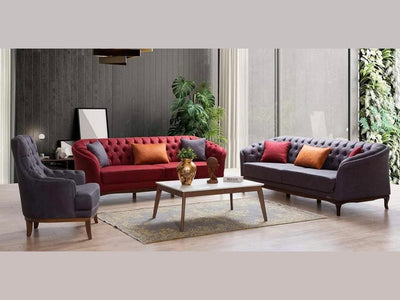 Swan Tufted Armchair