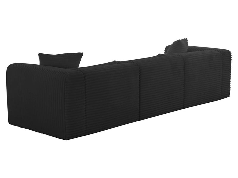 Tarra 118.6" Wide Fluffy Modular Sofa