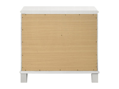 Tarian 28.5" Tall 2 Drawer Nightstand