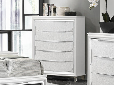 Tarian 38" Wide 5 Drawer Chest