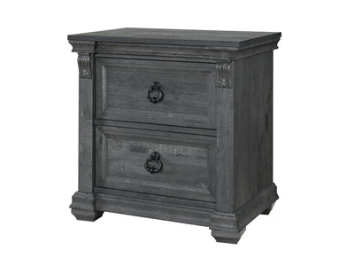 Tatum 25" Tall 2 Drawer Nightstand