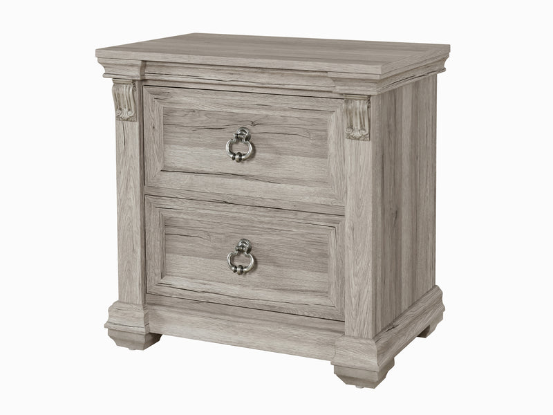 Tatum 25" Tall 2 Drawer Nightstand