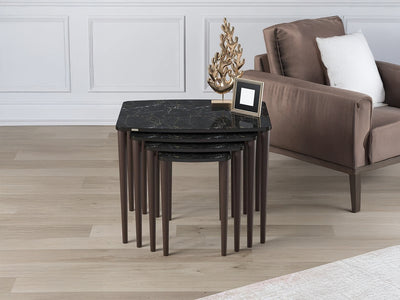 Telve 22.8" Tall Nesting Table