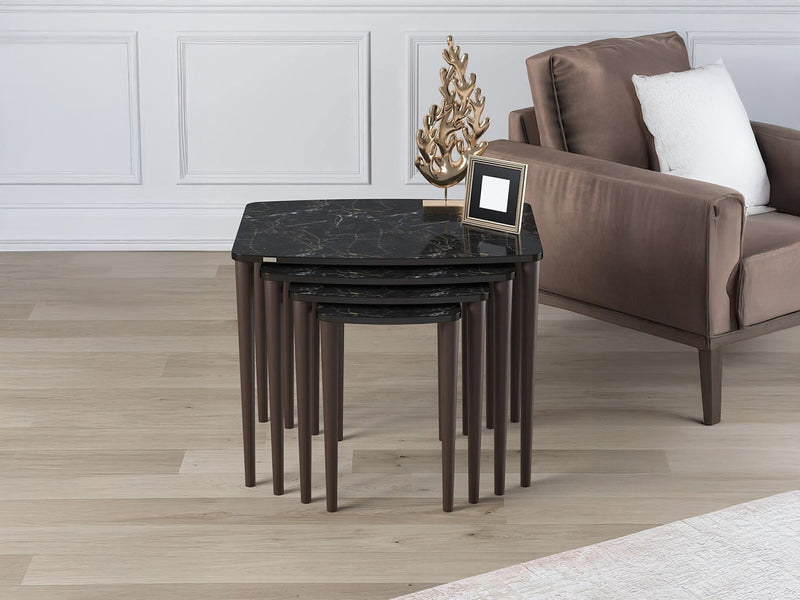 Telve 22.8" Tall Nesting Table