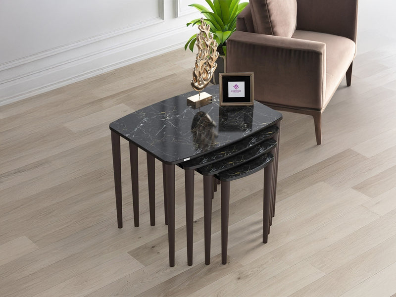 Telve 22.8" Tall Nesting Table