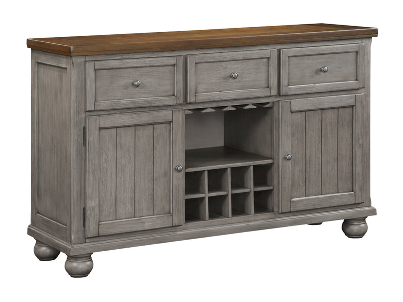 Tigard 5761 58" Wide 3 Drawer 2 Door Buffet