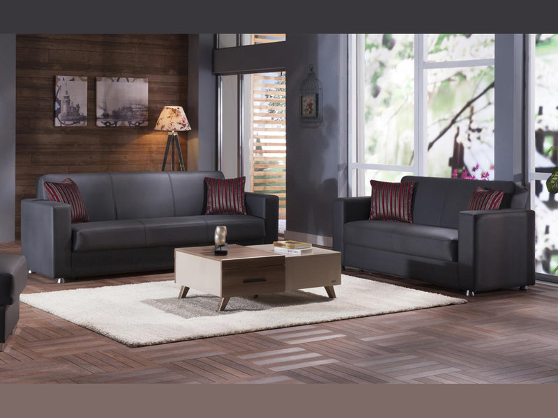 Tokio Leather Living Room Set