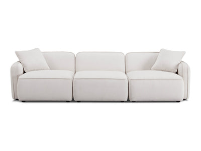 Travie 111.9" Wide Corduroy Velvet 4 Seater Sofa