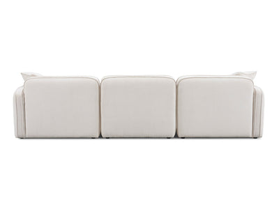 Travie 111.9" Wide Corduroy Velvet 4 Seater Sofa
