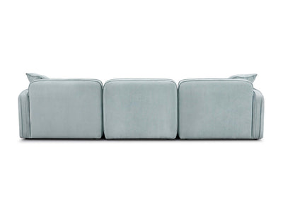 Travie 111.9" Wide Corduroy Velvet 4 Seater Sofa