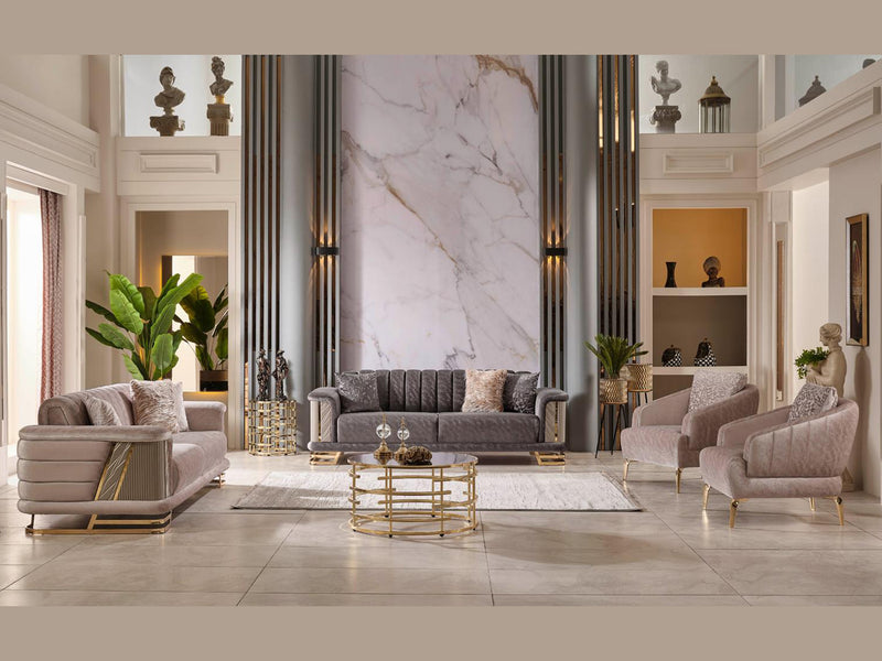 Nevada Saltanat 33.8" Wide Armchair