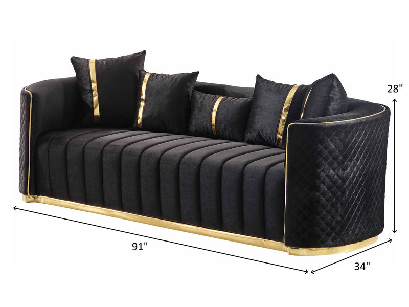 Ceko 91" Wide Sofa