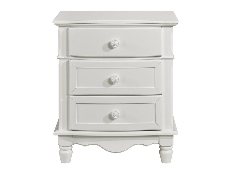 Clementine 28.5" Tall 3 Drawer Nightstand