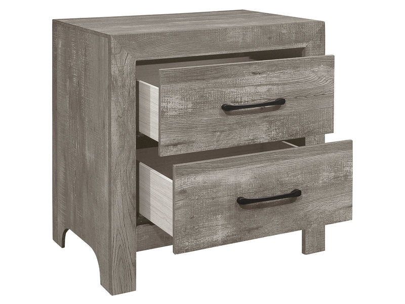 Corbin 24" Tall 2 Drawer Nightstand
