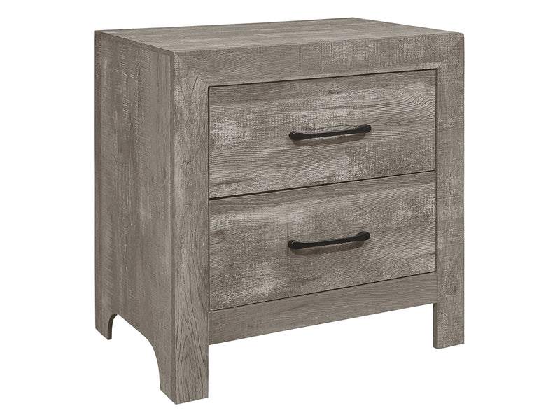 Corbin 24" Tall 2 Drawer Nightstand