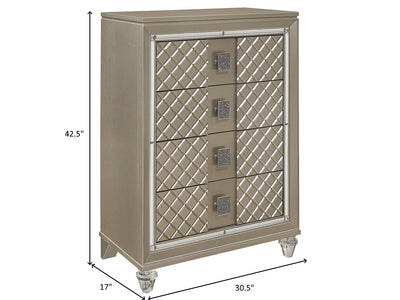 Loudon 30.5" Wide 4 Drawer Chest