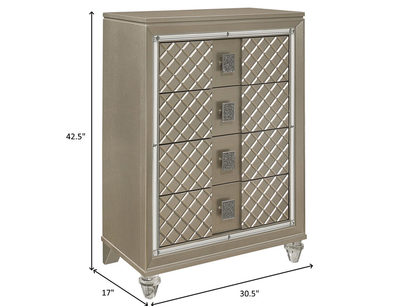 Loudon 30.5" Wide 4 Drawer Chest