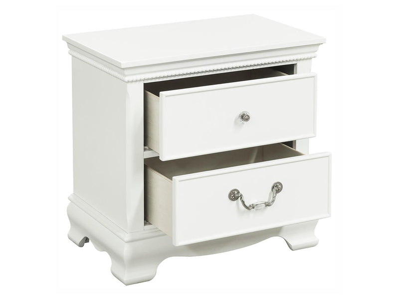Lucida 24" Tall 2 Drawer Nightstand
