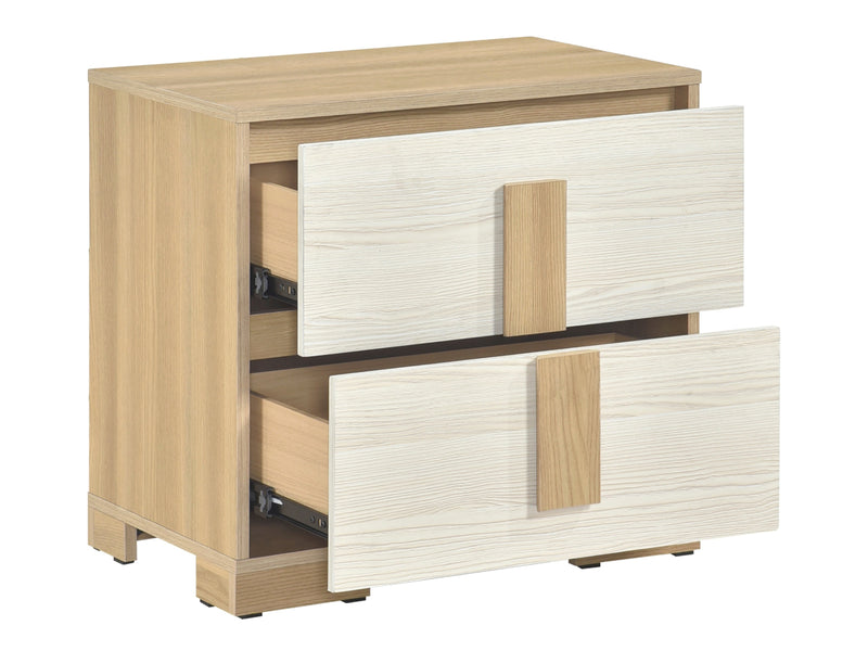 Sterling 22" Tall 2 Drawer Nightstand