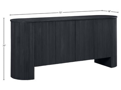Belinda Mer 72" Wide 4 Door Buffet