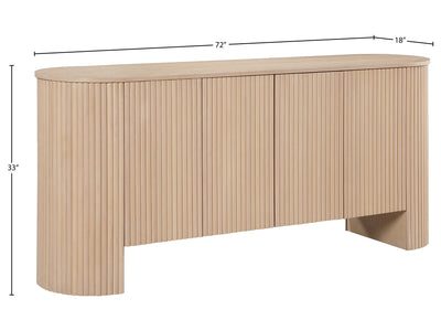 Belinda Mer 72" Wide 4 Door Buffet