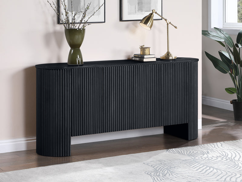 Belinda Mer 72" Wide 4 Door Buffet