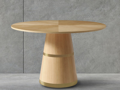 Hans 47.5" Wide Round Dining Table