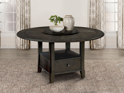 Twyla 4-6 Person Round Dining Room Set With Drawer