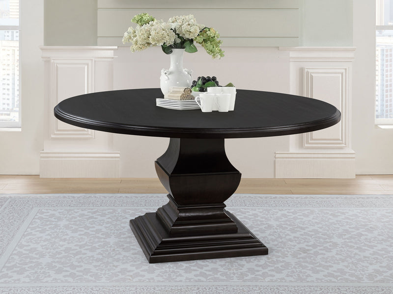 Twyla 60" Wide Round Wood Dining Table