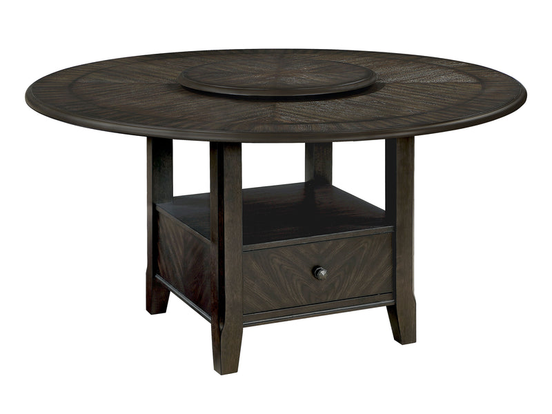 Twyla 4-6 Person Round Dining Room Set With Drawer