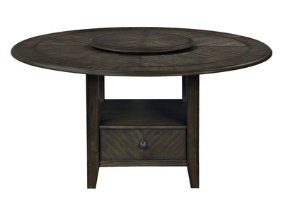 Twyla 4-6 Person Round Dining Room Set With Drawer