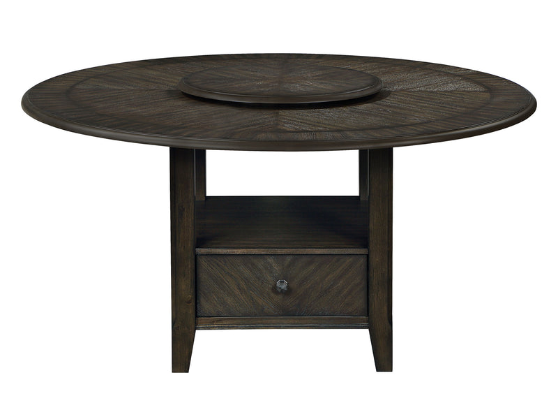 Twyla 4-6 Person Round Dining Room Set With Drawer