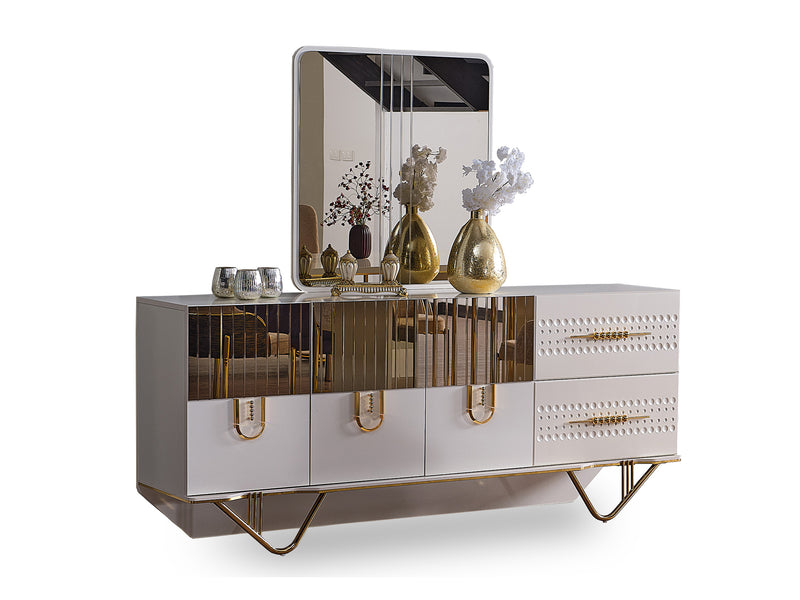 Valence 79" Wide Buffet With Mirror