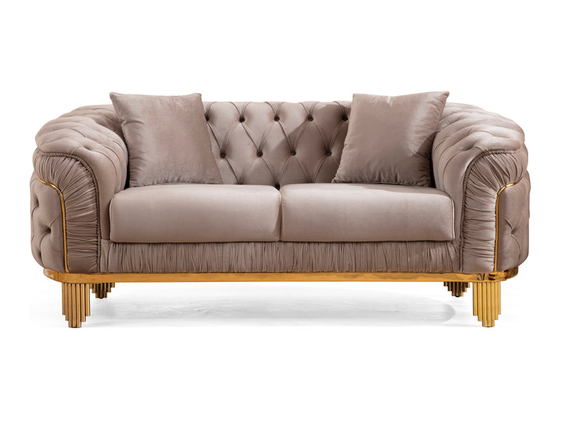 Vanessa 72" Wide Tufted Loveseat