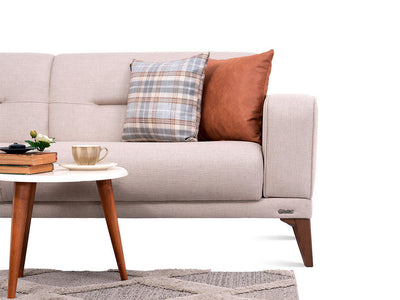Vegas Ottoman 89.7" Wide Convertible Sofa