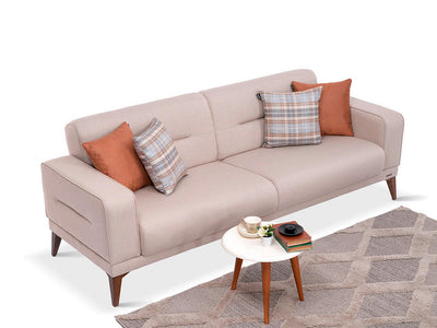 Vegas Ottoman 89.7" Wide Convertible Sofa