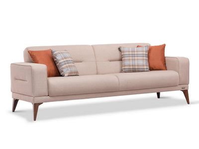 Vegas Ottoman 89.7" Wide Convertible Sofa