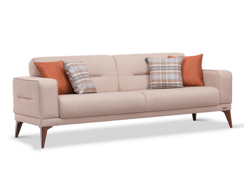 Vegas Ottoman 89.7" Wide Convertible Sofa