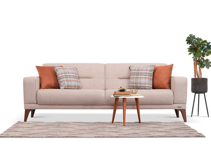Vegas Ottoman 89.7" Wide Convertible Sofa