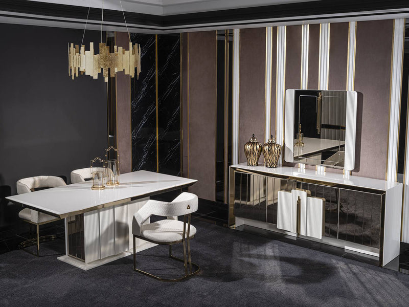Vega 6-8 Person Dining Room Set