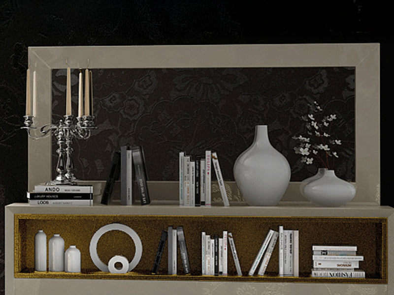 Velvet 62.9" Wide 4 Drawer Dresser With Mirror