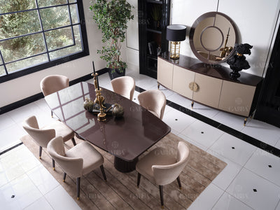 Venedik 6 Person Dining Room Set