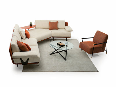 Venedi 136" / 107" Wide Sectional