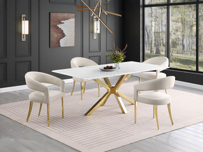 Venera DT - Galiano DC 6 Person Dining Room Set